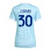 Juventus Jonathan David #30 Bortedrakt Dame 2025-26 Korte ermer
